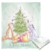 Winne the Pooh; Holiday Gathering Aggretsuko Comics Silk Touch Throw Blanket; 50" x 60"
